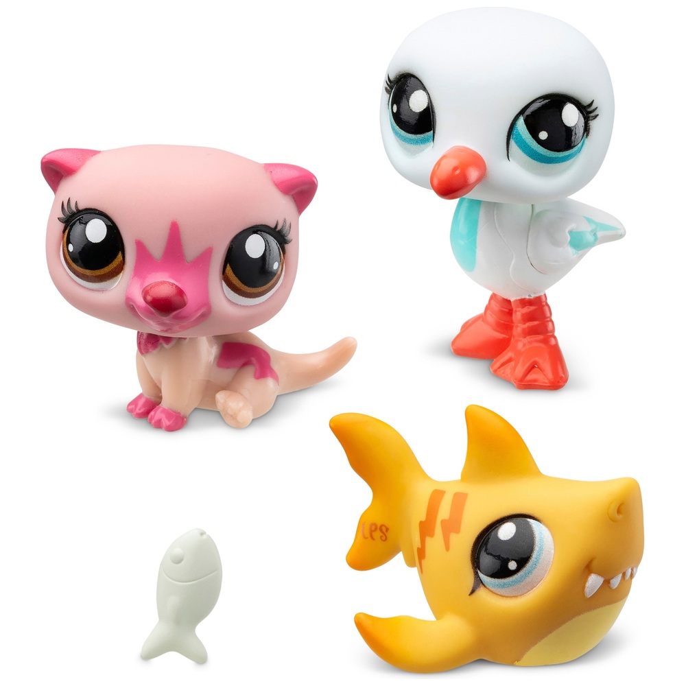 Littlest Pet Shop Haustier-Trio-Tube-Sortiment