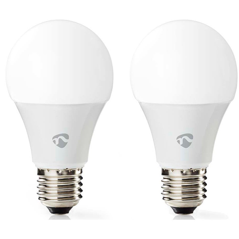 Nedis WIFILRC20E27 Smartlife multicolour LED-lamp E27 806lm 9W (set van 2)