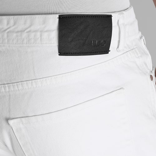 Jean Relaxed Fit Avec Destroy 2778 Blanc Denim