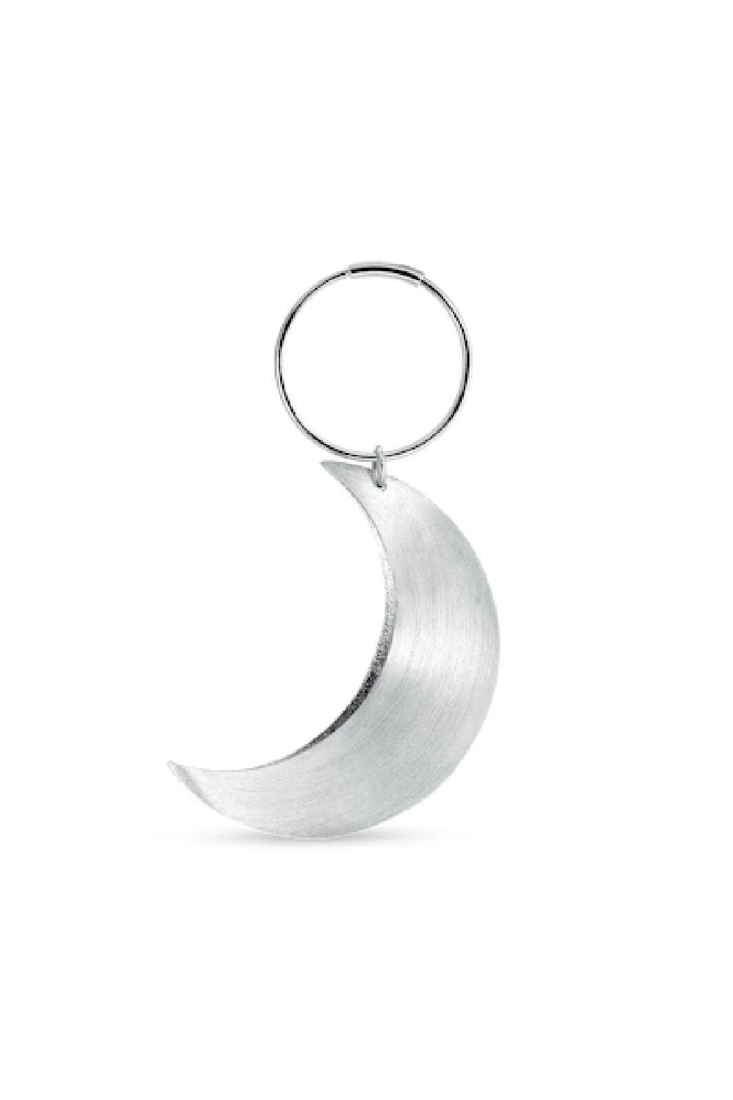 Jane Kønig Big Half Moon Creole silver