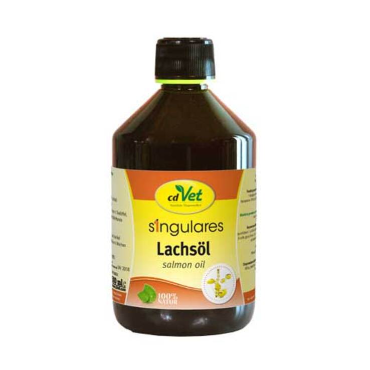 Singulares Lachsöl für Hunde und Katzen, 500 ml