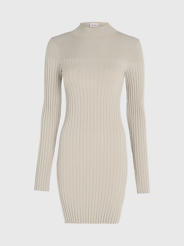 Vestido curto canelado justo