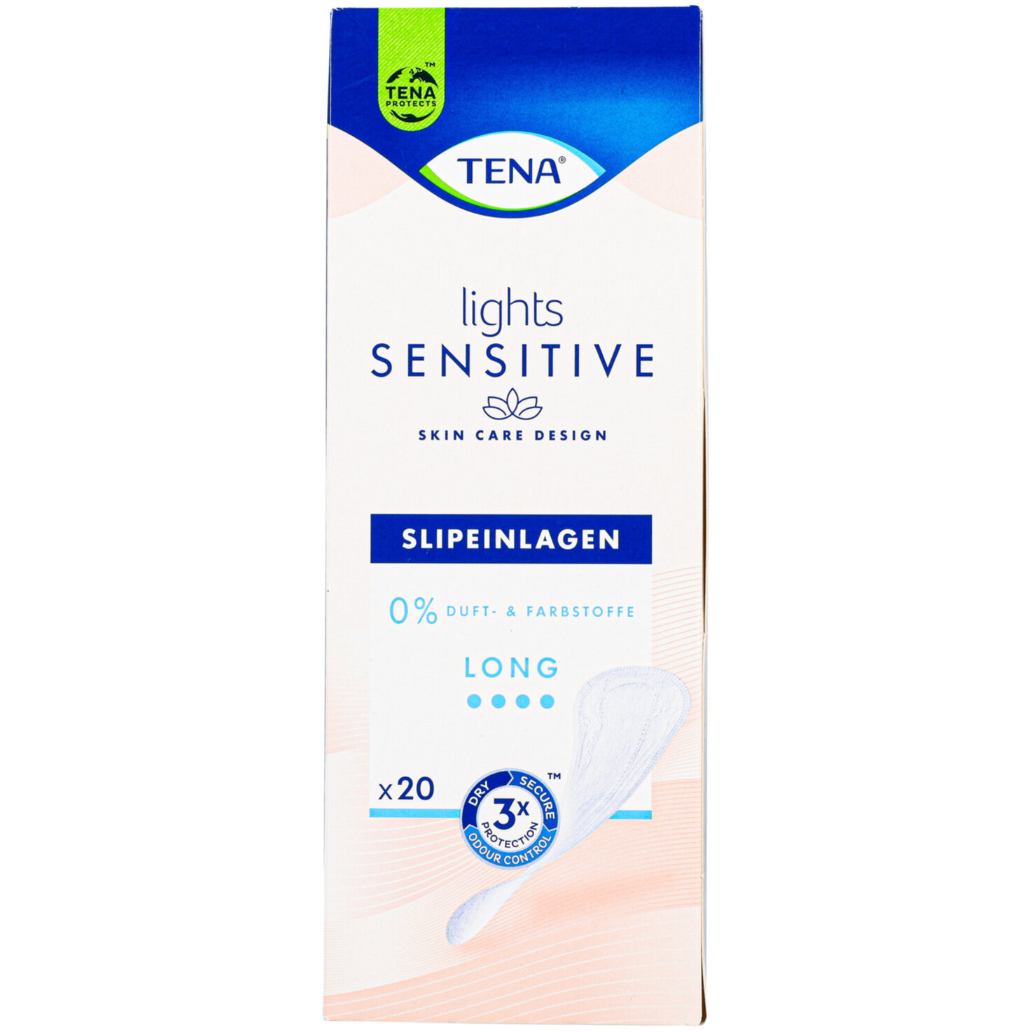 Tena Lights Sensitive Long Inkontinenz Slipeinlagen 20 Stück