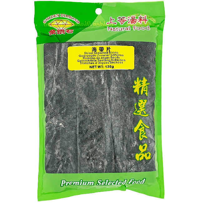Golden Diamond Gedroogde Zeewier Plakken 130g