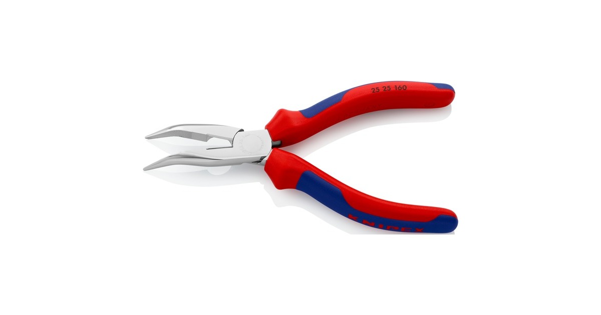 KNIPEXRadiotang 2525160 grijptang  (Rood/blauw)