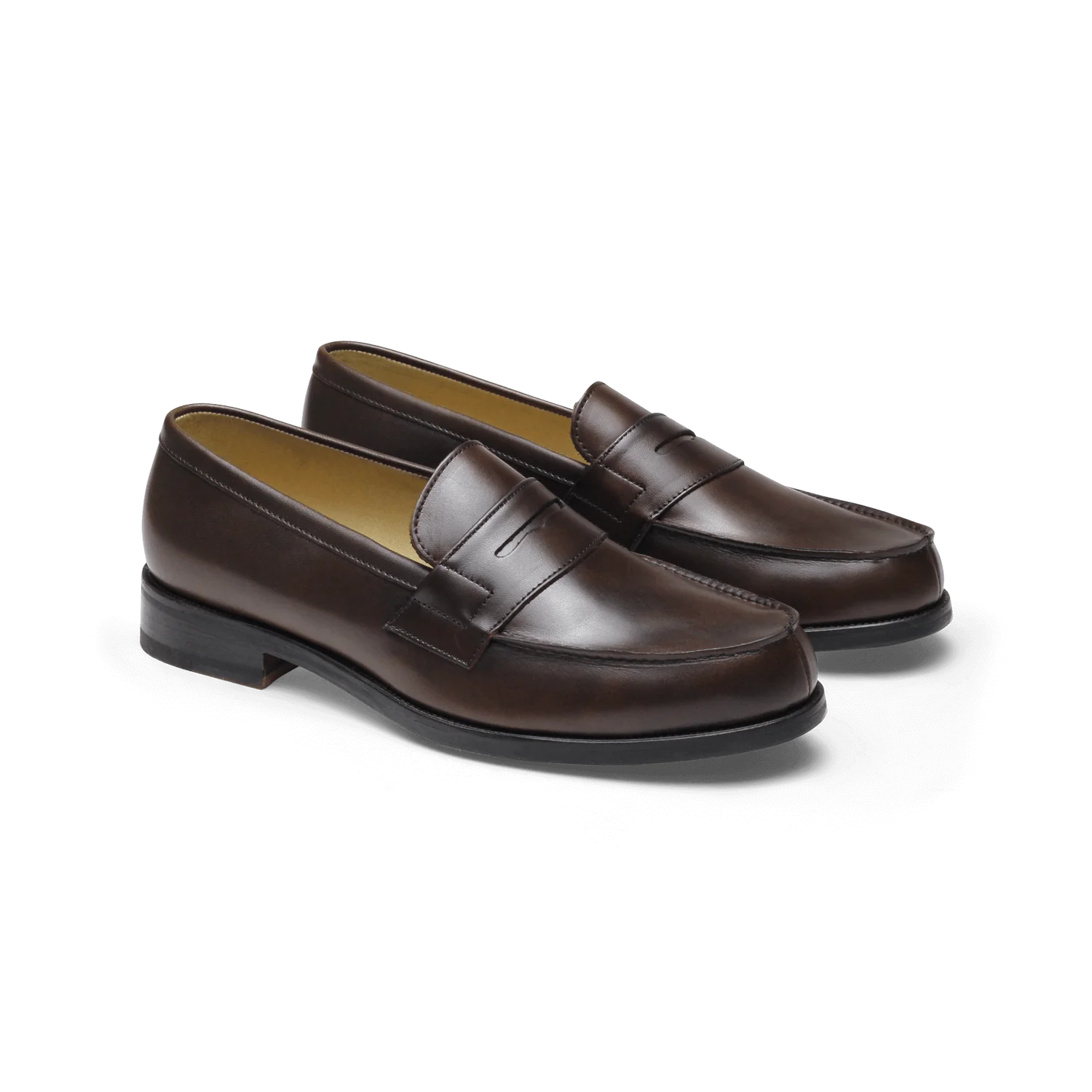 Maker-Mocassin en cuir brown