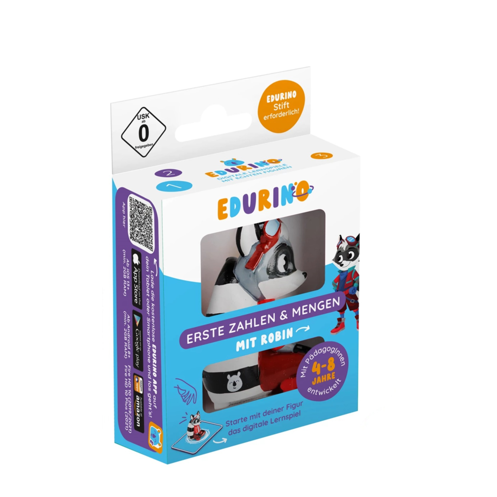 Figur Robin Kinder Lernfigur für Digitales Lernspiel (62901005) - Erste Zahlen und Mengen