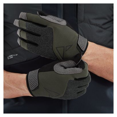 Gants Longs Unisexe Altura Esker Vert Olive/Noir