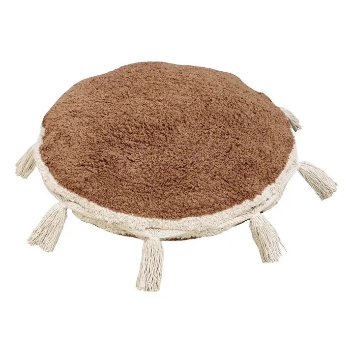 Lorena Canals x Smallable Coussin de sol Sind Smallable x Lorena Canals | Terracotta