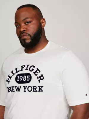 Camiseta Plus Hilfiger Monotype College Logo