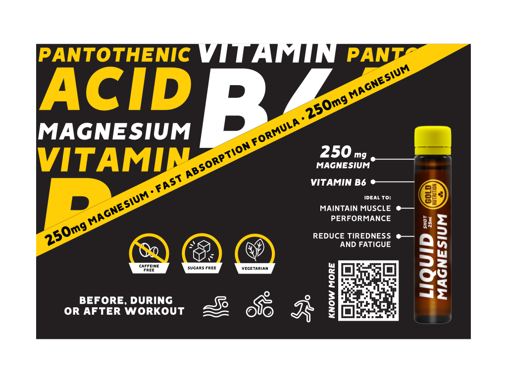 SUPLEMENTO GOLDNUTRITION MAGNÉSIO 250 ML