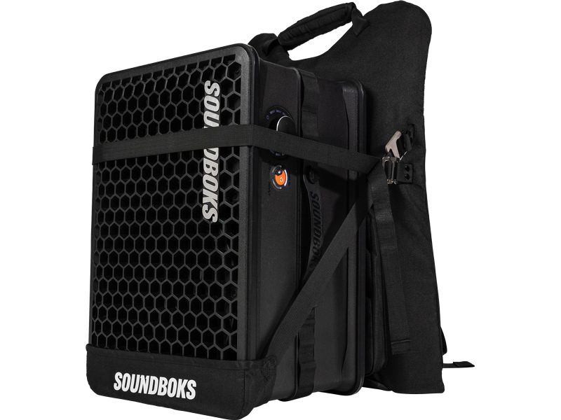 Soundboks Transporttasche The Backpack Schwarz Robustes Design für Outdoor-Nutzung