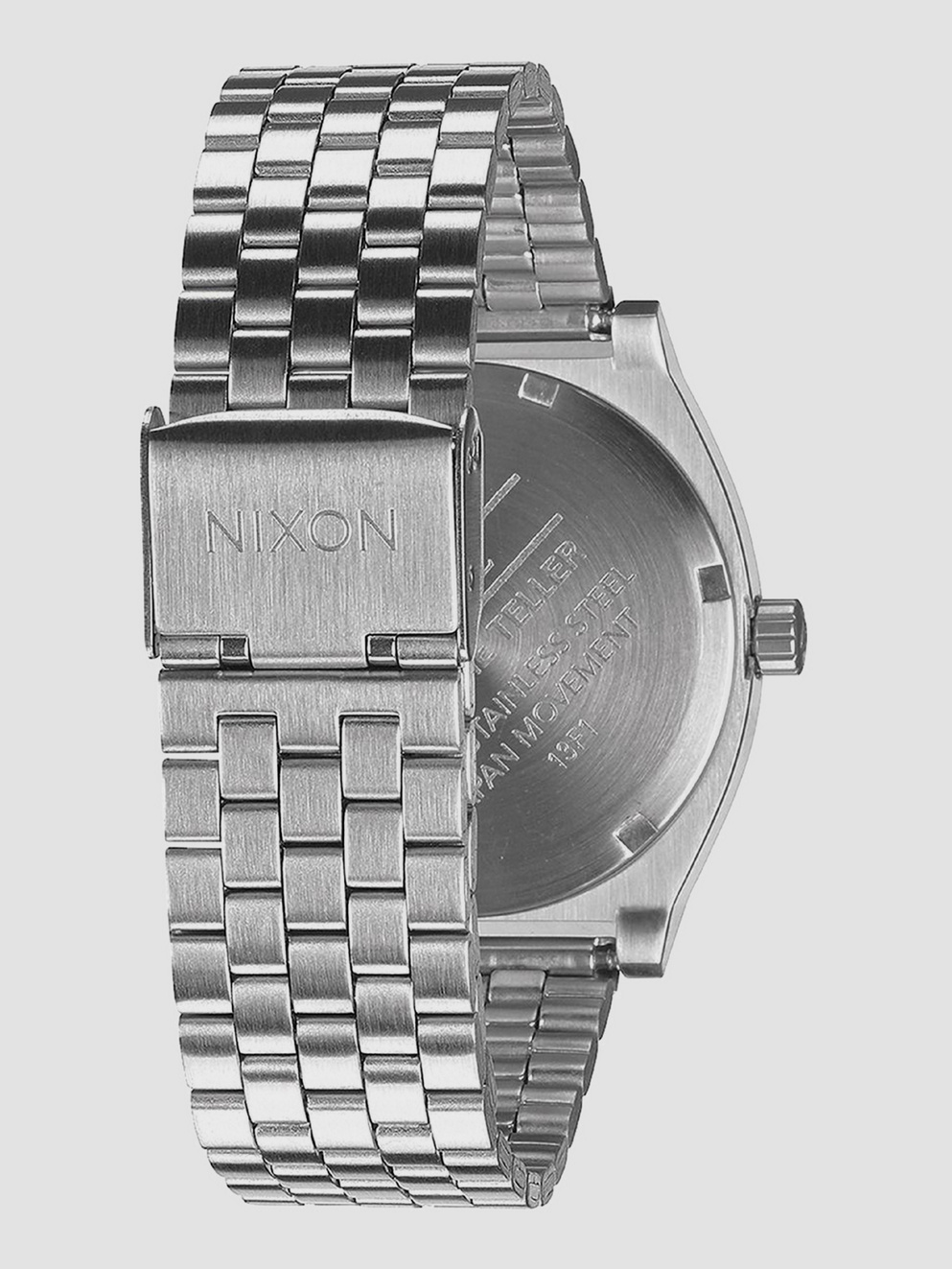 Nixon The Time Teller Watch all silver