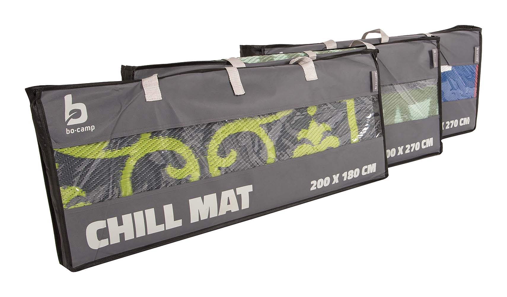 Bo-Camp Wave 270 x 200 cm Chill mat - Zwart / wit