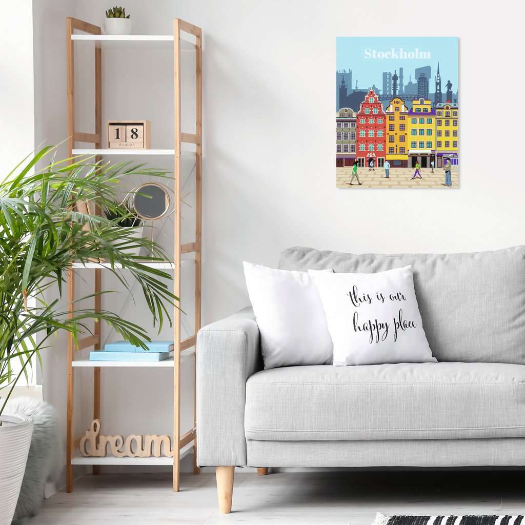 Ravensburger Spiel Farbenfrohes Stockholm