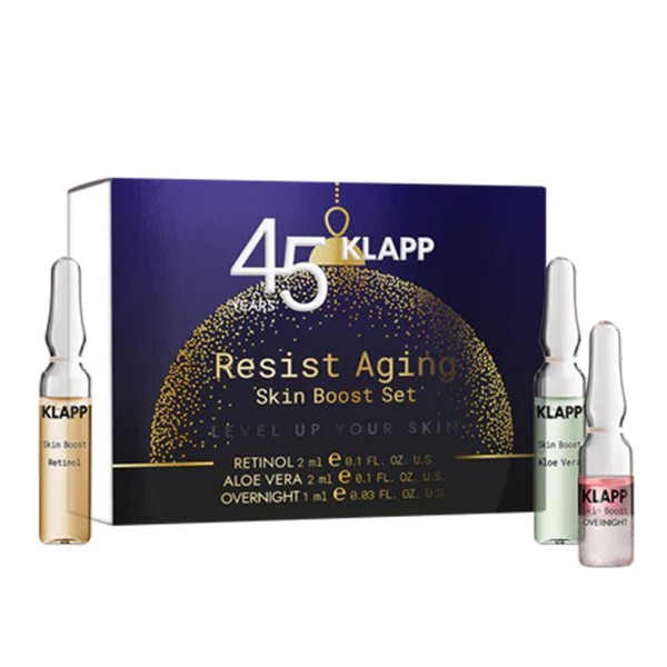 Klapp Resist Aging Skin Boost Ampullen Set 2x2ml +1ml