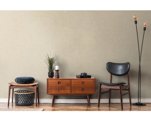 Vliesbehang 37656-5 Kunstgeschiedenis Uni beige