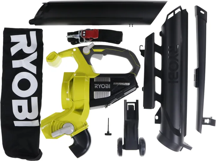 Ryobi One  OBV18 - Havesugemaskine/bladblæser - ledningfri - 18 V - intet batteri - 360 m³/h - 201 km/h - 3.7 kg - SOLO