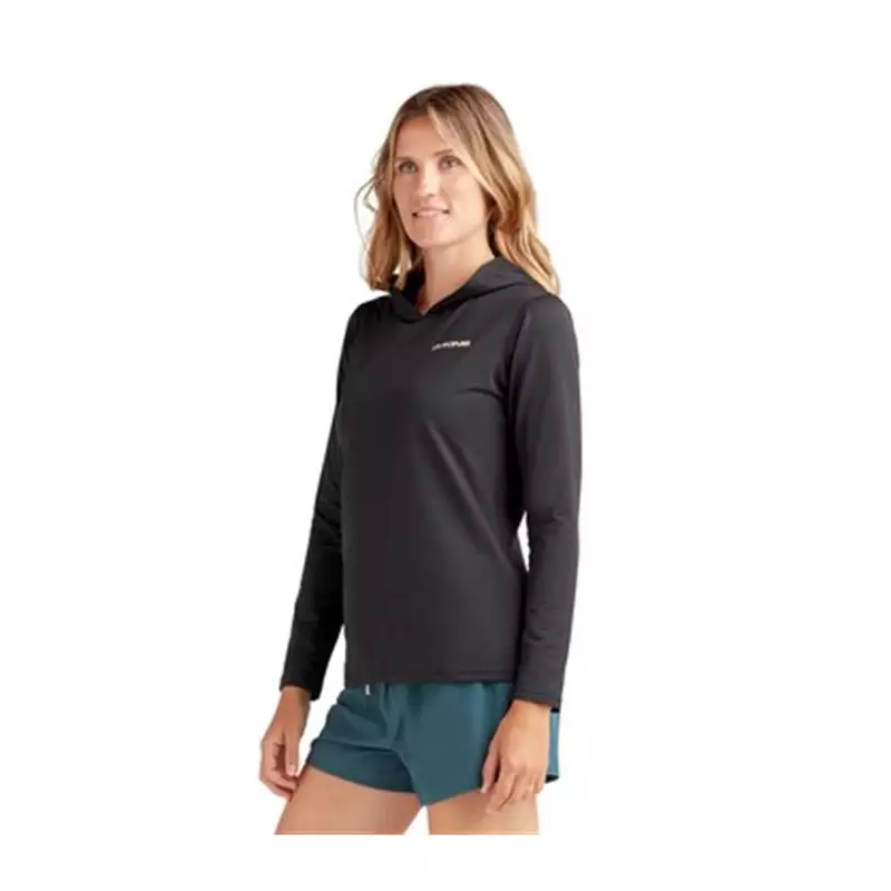 Sweat lycra femme DAKINE Mission Loose Fit L/S Hoodie Black