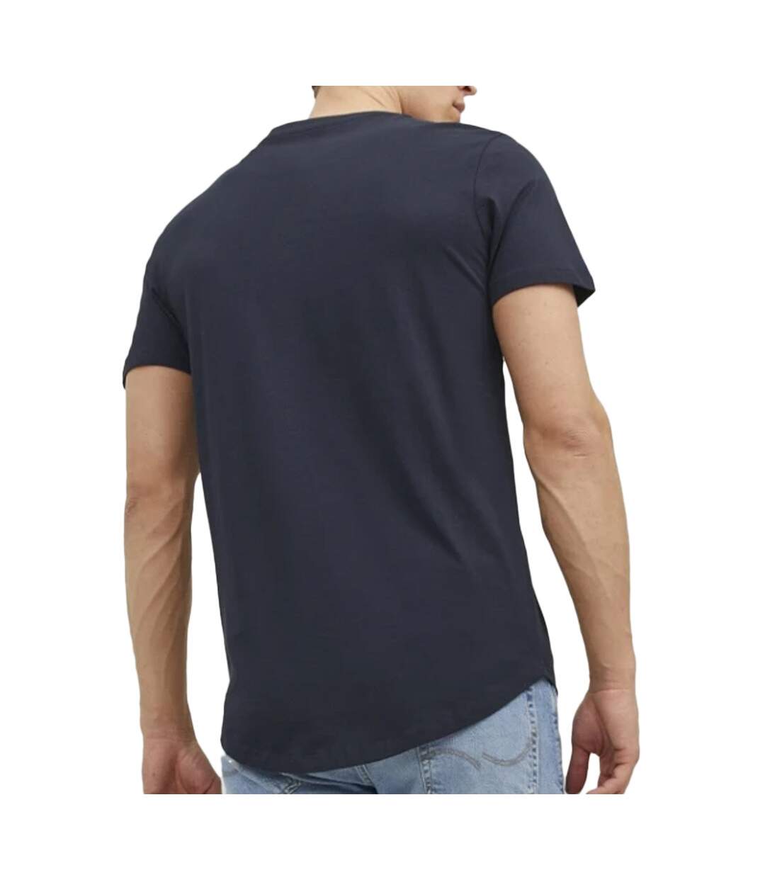 T-shirt Marine Homme Jack & Jones Basic