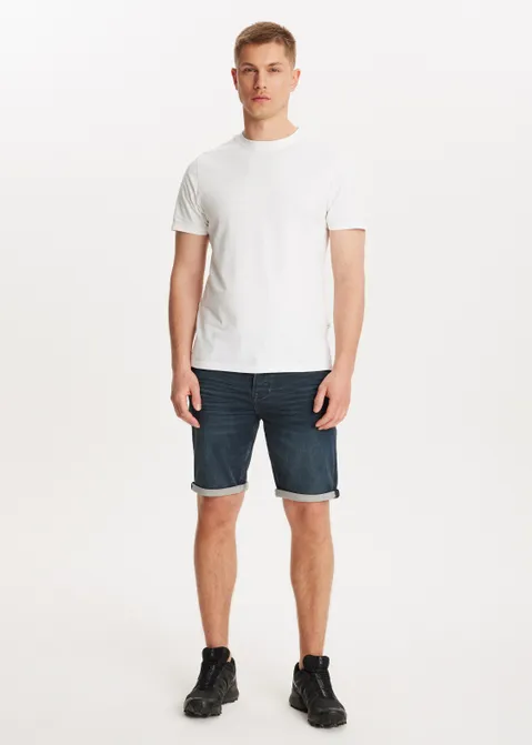 Heaton denim korte broek blauw (BLW.USD)