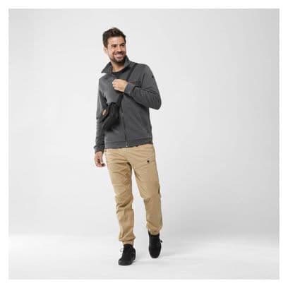 Polaire Lafuma Ecoleaf Full Zip Gris Homme L