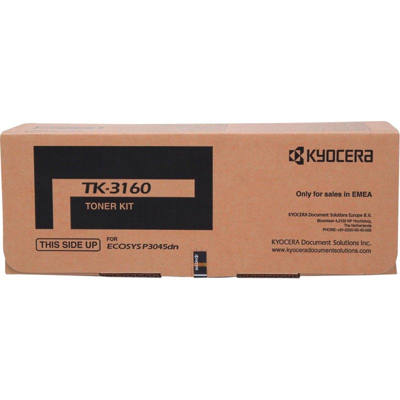 Kyocera TK3160 toner noir pour imprimante laser
