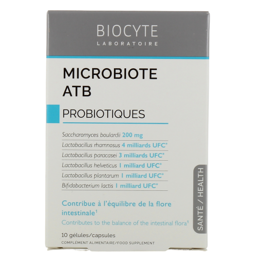 Biocyte Microbiote ATB : probiotiques pour la flore intestinale