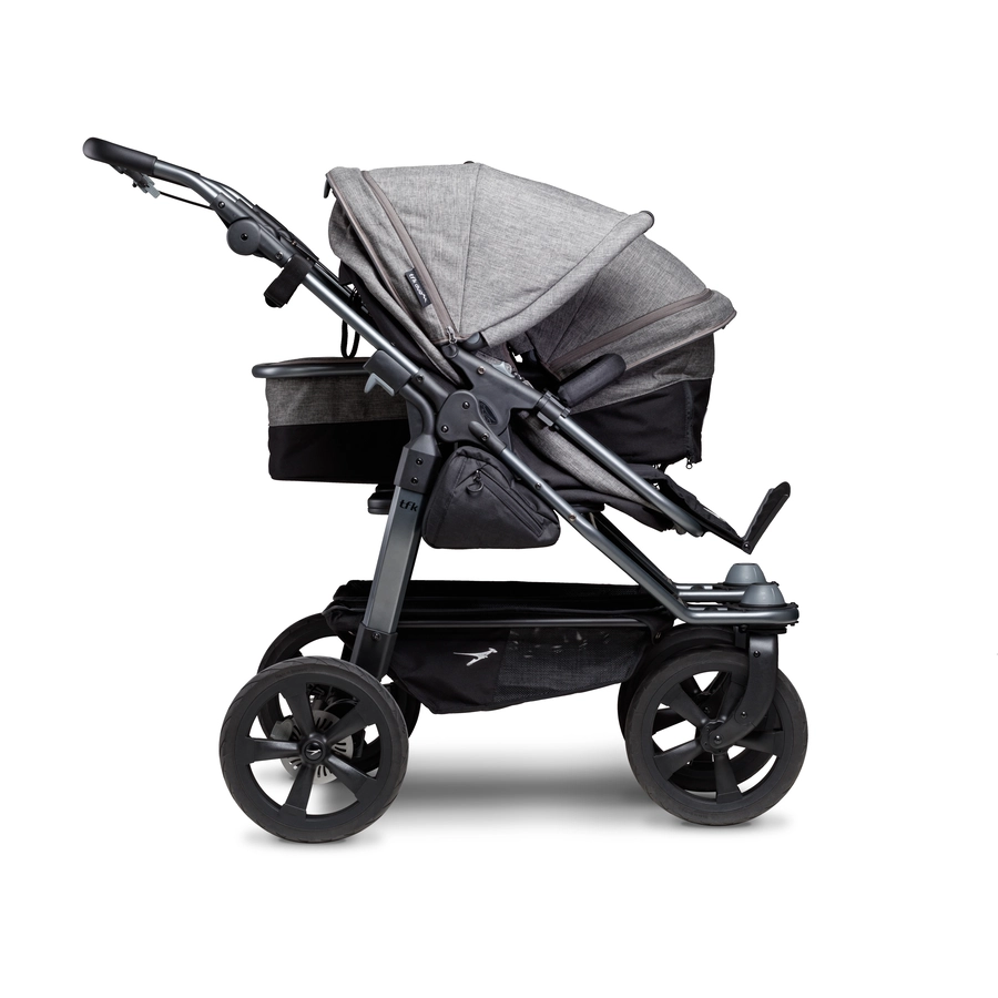 tfk Geschwisterwagen Duo Air Premium Grau