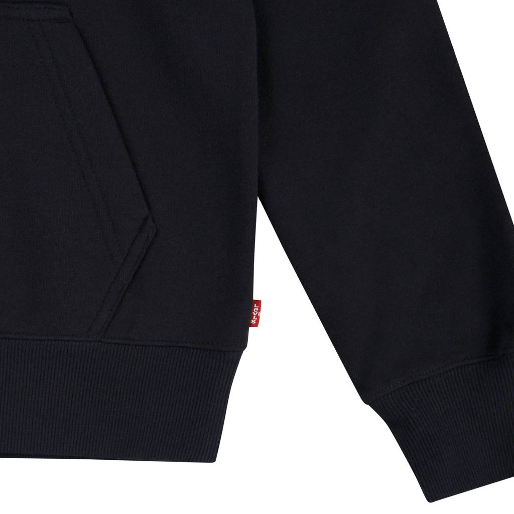 Levi's hoodie MINI BATWING zwart