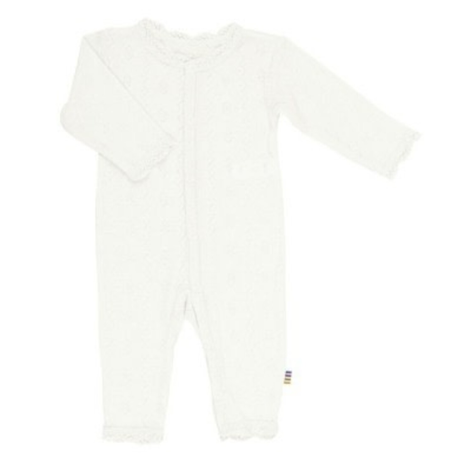 Joha | Jumpsuit wol/zijde ajour | wit