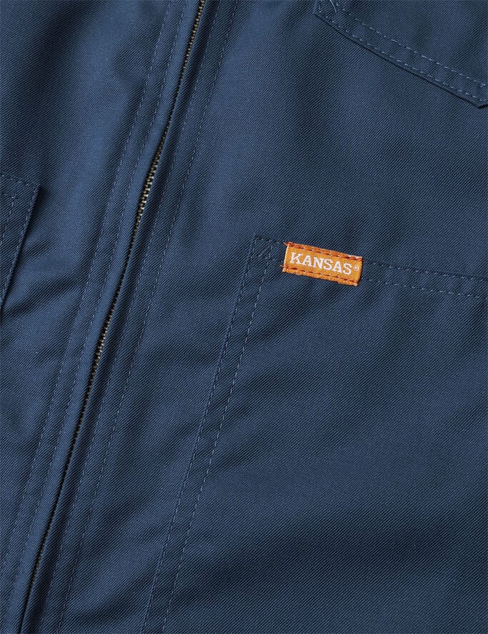 Mads Nørgaard - Copenhagen Kansas MN Twill Jacket Blå