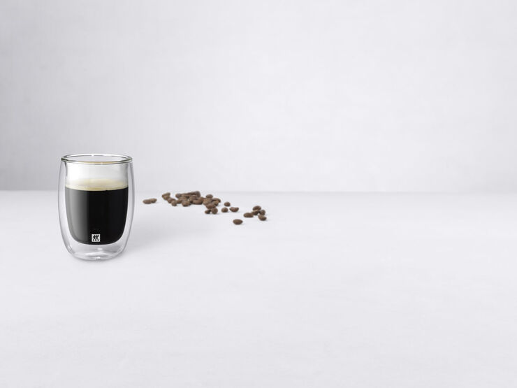 Zwilling Sorrento Kaffeglas sæt, 2 stk Transparent