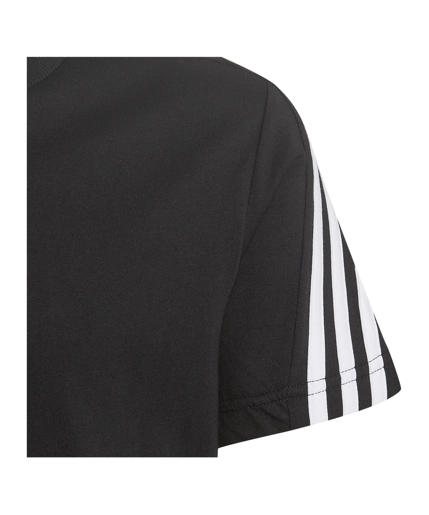 adidas Future Icon T-Shirt Kids Schwarz Weiss