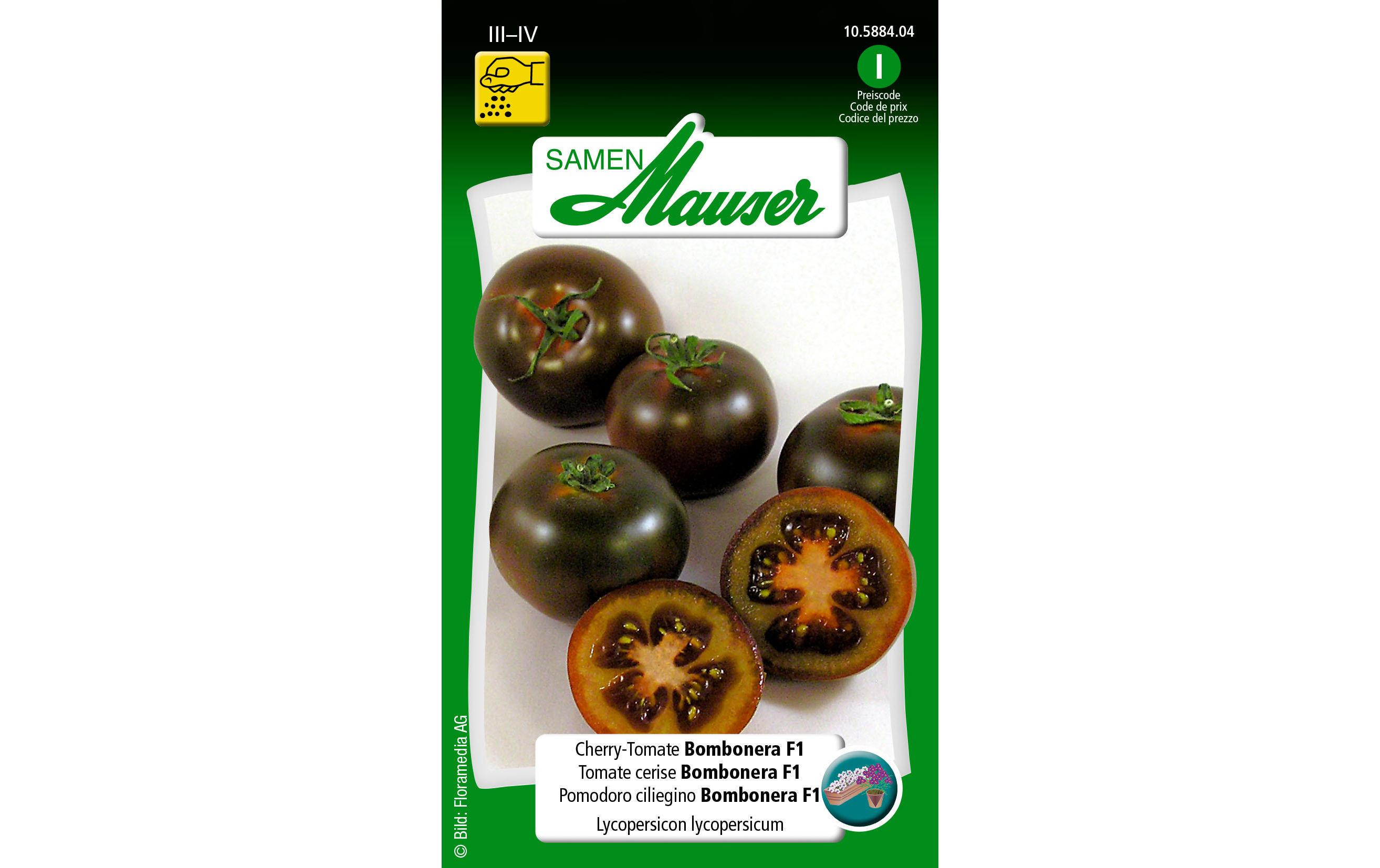 Samen Alte Sorte Cherry-Tomate Bombonera F1Gemüsesamen