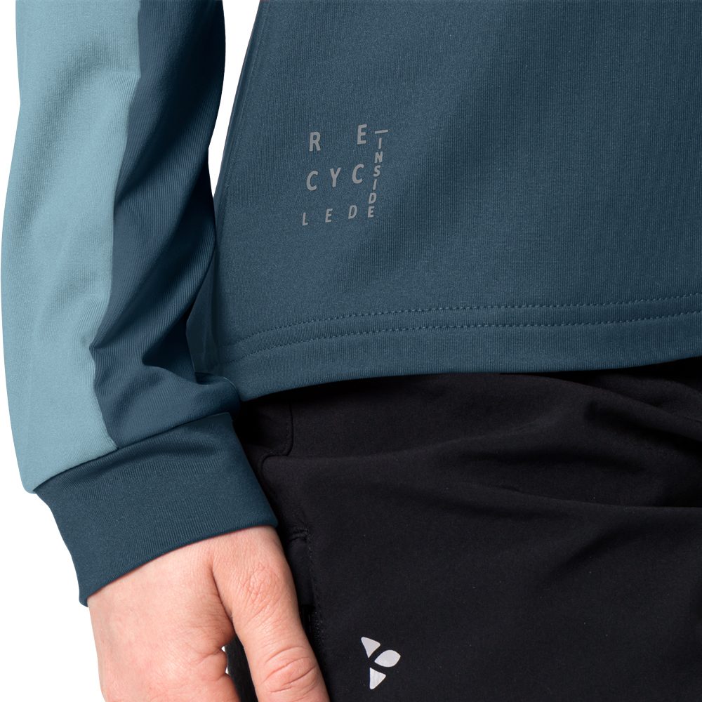 VAUDE Qimsa LS II Langarm Radtrikot Damen dark sea