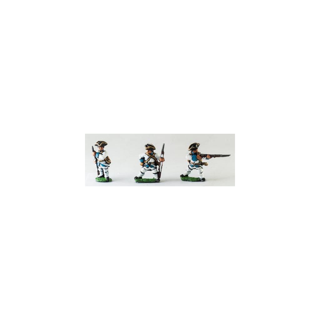 French: Fusiliers, loading/firing, assorted poses