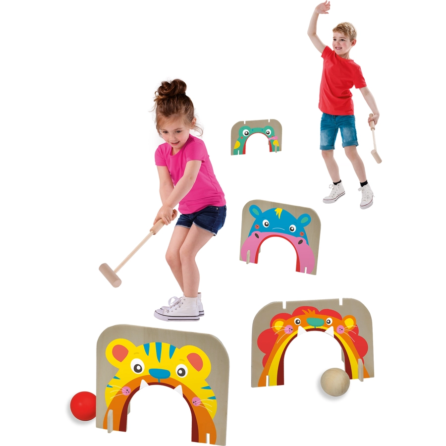 SES Creative® Krocket und Bohnensack-Werfen