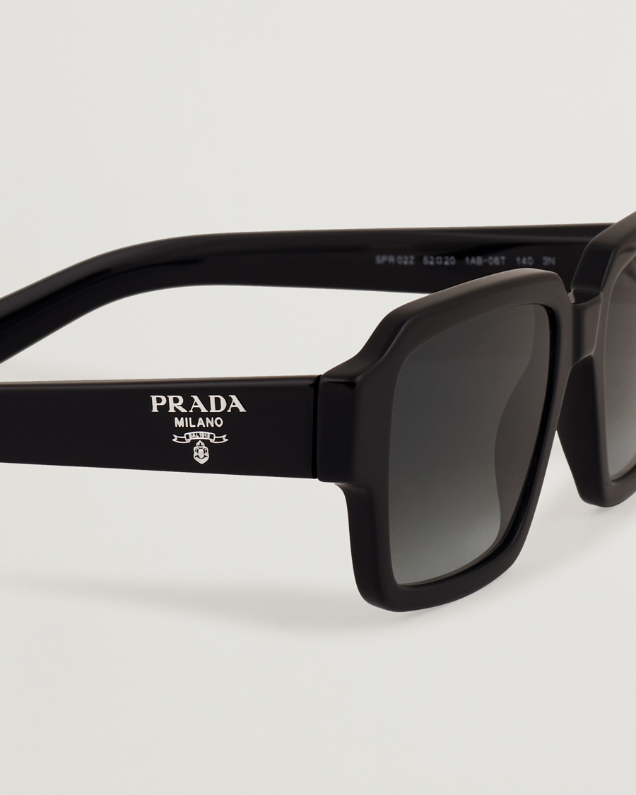 Prada 0PR 02ZS Sunglasses Black