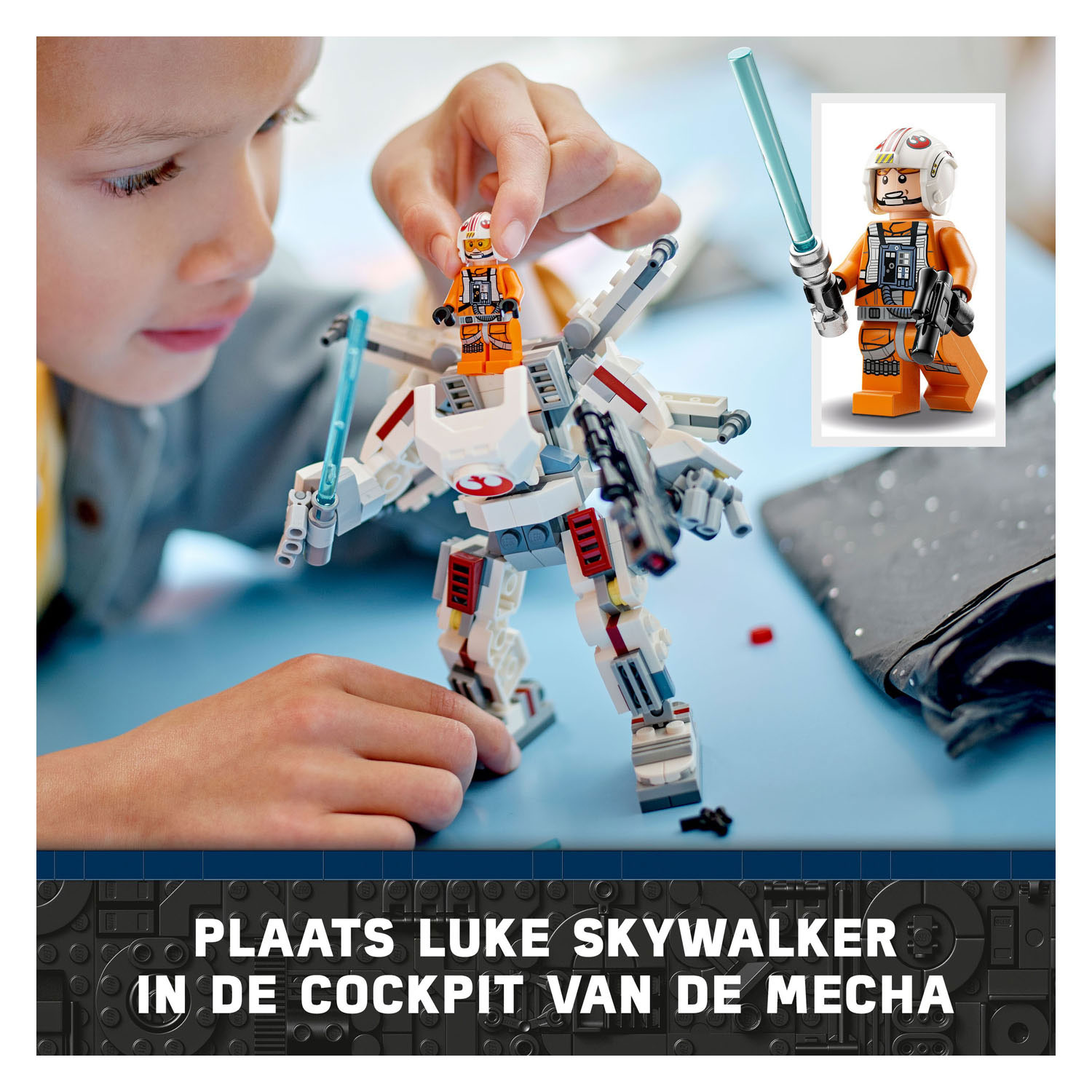 LEGO Star Wars 75390 Luke Skywalker X-Wing Mecha