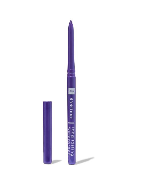 eye-liner violet métallisé