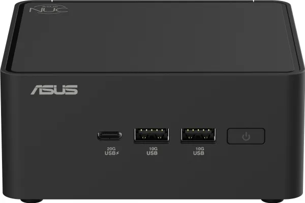 ASUS NUC 15 Pro Tall Kit RNUC15CRHU500002 - Barebone - mini PC 1 x Core Ultra 5 225H / op til 4.9 GHz - RAM 0 GB - Arc Graphics 130T - IEEE 802.11ax (Wi-Fi 6), IEEE 802.11be (Wi-Fi 7), Bluetooth 5.4 - sort