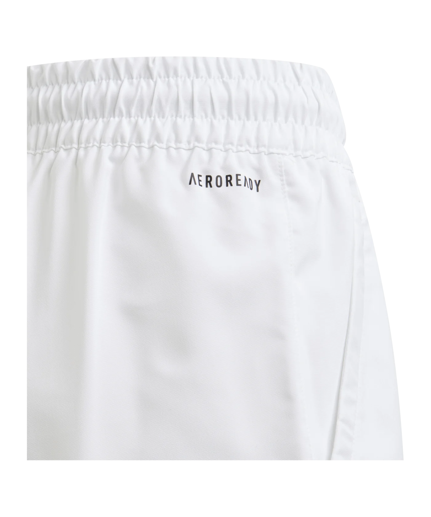 adidas Club 3 Stripes Short Kids Weiss Schwarz