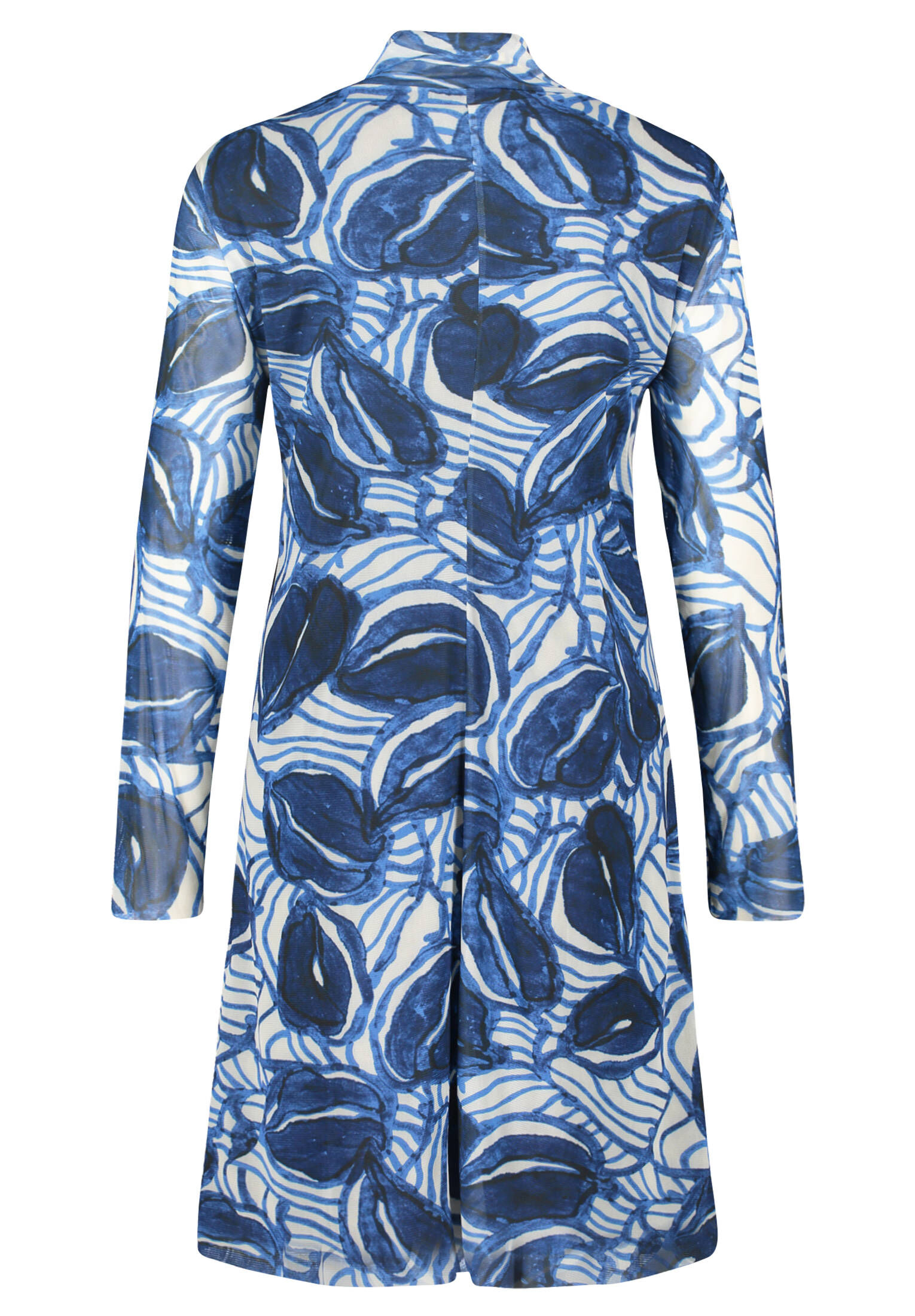 Cartoon| Damen Casual-Kleid mit Stehkragen