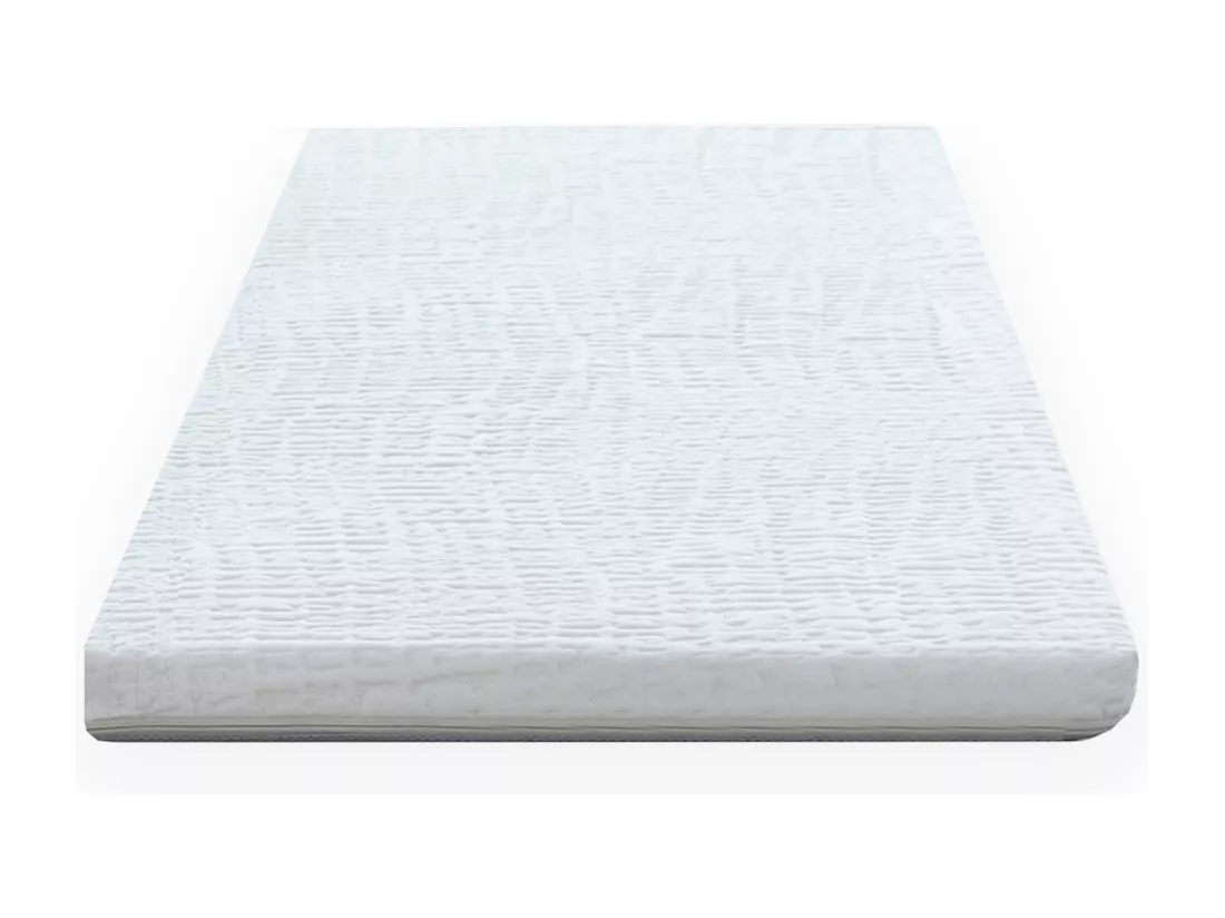 Surmatelas déhoussable Mousse HS 40kg souple et respirante Dimensions - 80 x 200 cm