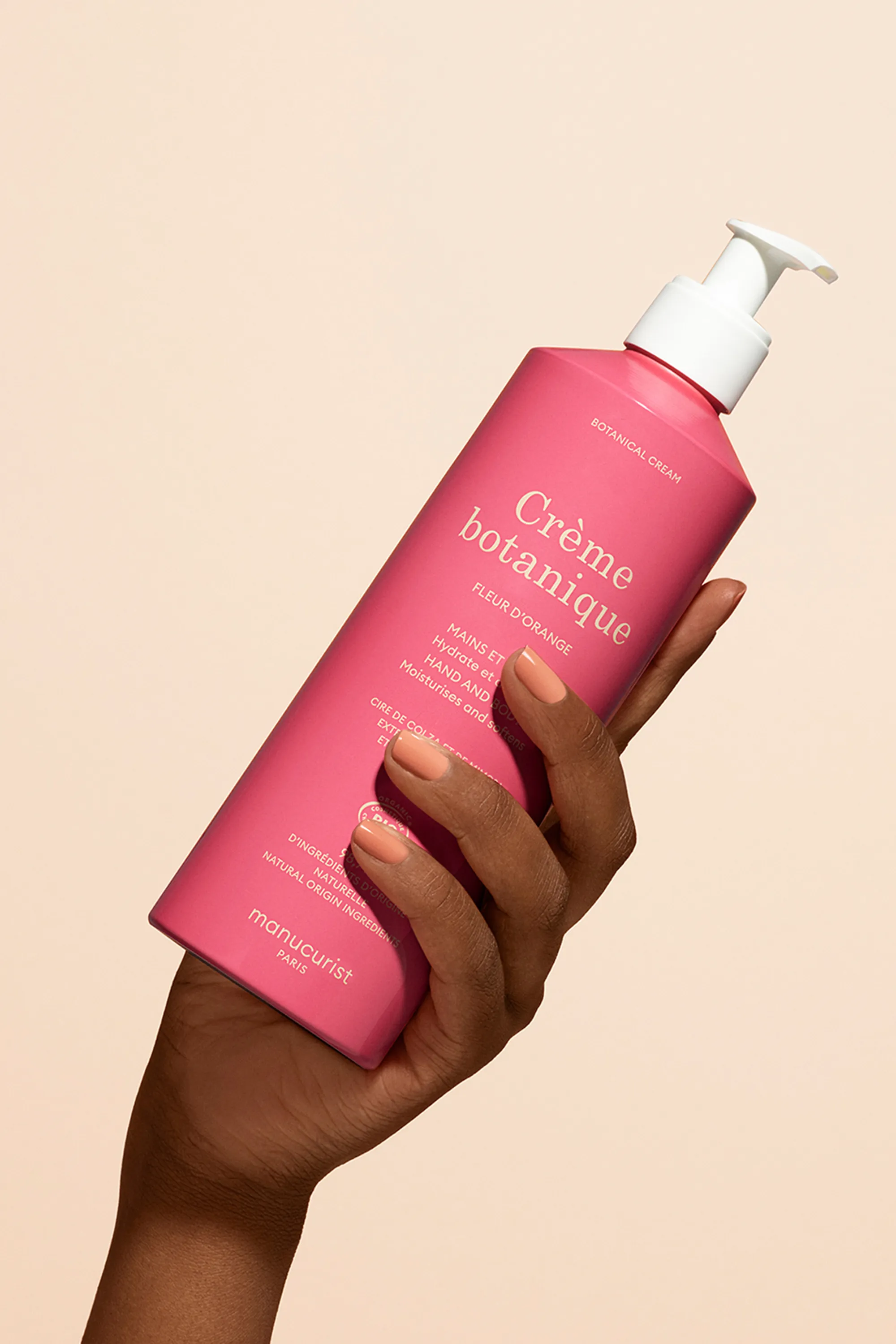 Manucurist Crème hydratante corps et mains Fleur d’orange-500 ml