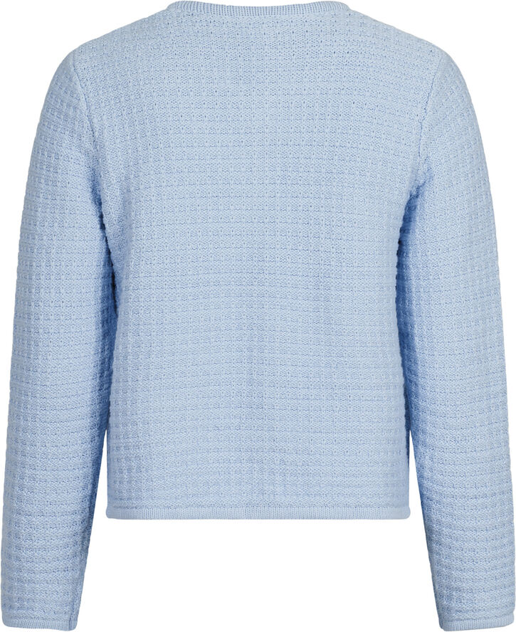 Neo Noir Limone Knit Jacket Light blue