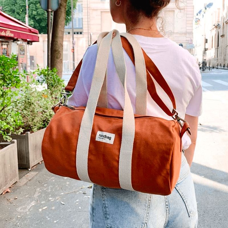Sac polochon Mini Simon 35 cm Sienne
