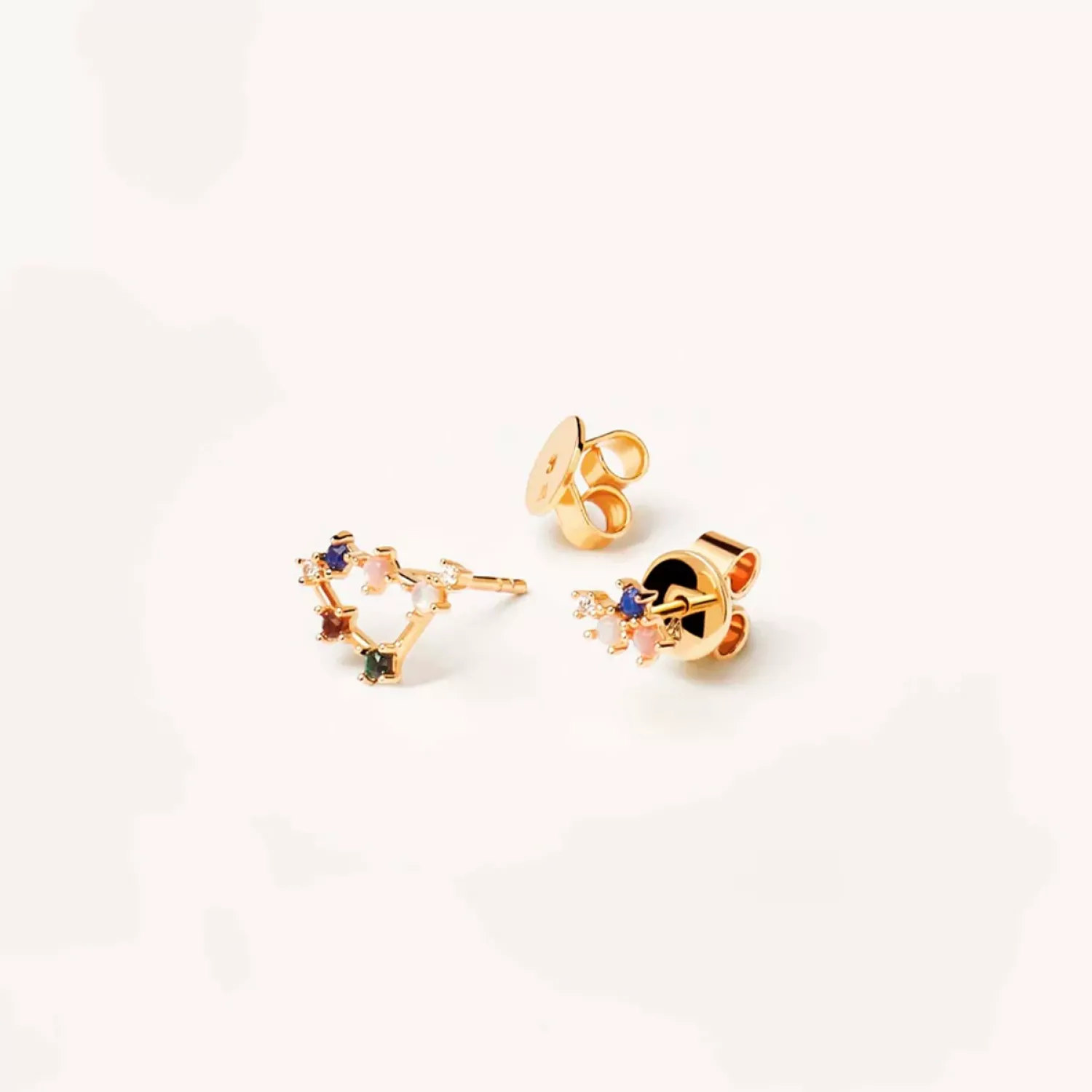 PDPAOLA Capricorn Øreringe 18 kt. Forgyldt Sølv AR01-413-U