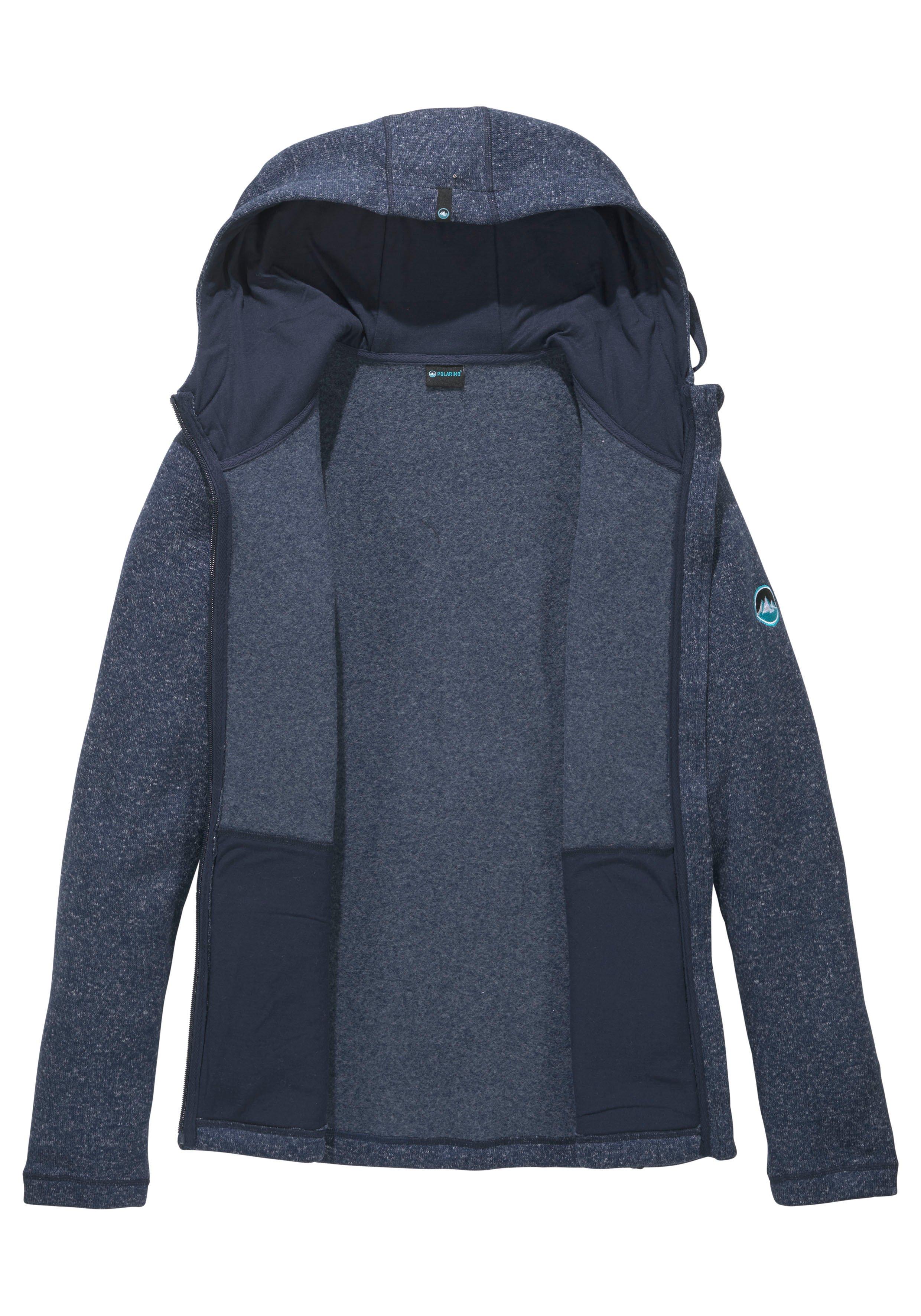 Strickfleecejacke